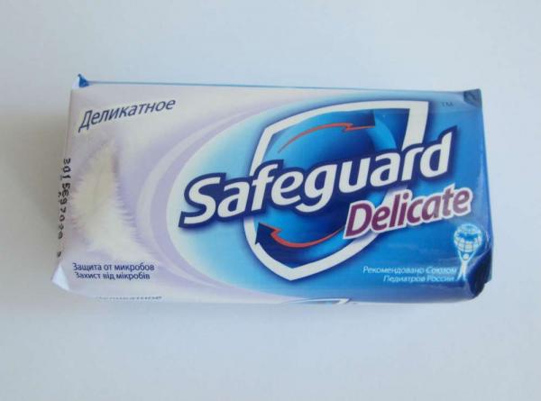 Туалетное мыло Safeguard Delicate
