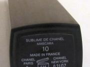 Тушь Sublime de Chanel, оттенок 10 DEEP BLACK