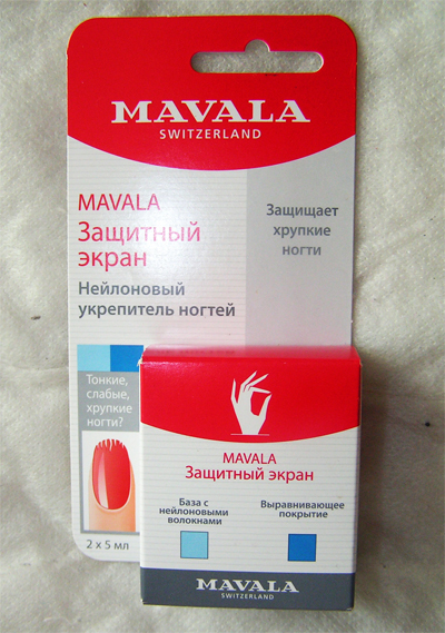 Защитный экран для ногтей Mavala
