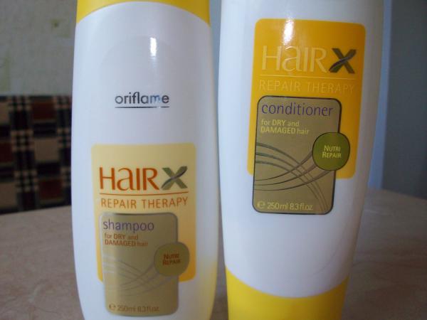  и кондиционер для волос от Oriflame линии Hair Repair Therapy