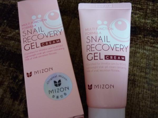 Противоречивое мнение о крем-геле Mizon Snail Recovery Gel cream 
