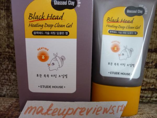 Black Head Heating Deep Clean Gel от ETUDE HOUSE - разогревающий гель от черных точек