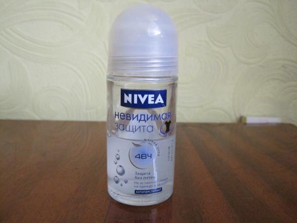 Шариковый дезодорант-антиперспирант NIVEA «Невидимая защита»
