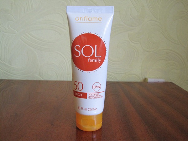 Защитный крем от солнца SOL family от Oriflame